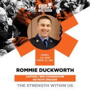 Rom Duckworth Presents EMS Today Conference Keynote